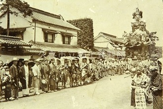 写真：提燈祭り