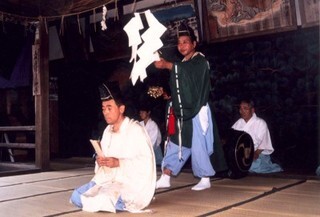 写真：第1座　天照国照太祝詞神詠之段
