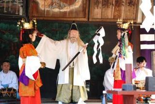 写真：第5座　磐戸照開諸神大喜之段