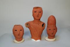 写真:古墳時代の人物埴輪(伝菖蒲町上栢間)