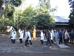 写真:神明神社のオヒタキ