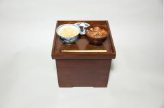 写真:明治時代の日常の食事(復元)