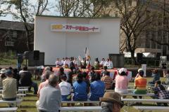 写真：鷲宮文化祭での披露