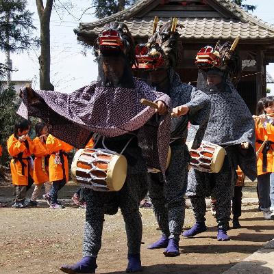 写真：小林神社の水ささら
