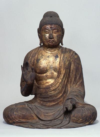 写真：木造釈迦如来坐像
