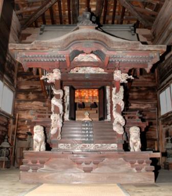 写真:下新堀久伊豆神社本殿