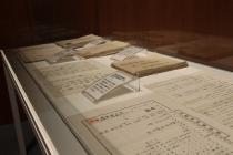 写真:本多静六の生い立ち展示