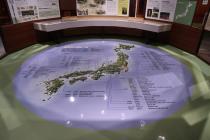 写真:公園設計に関する業績展示