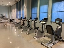 写真：トレーニングルーム(エアロバイク