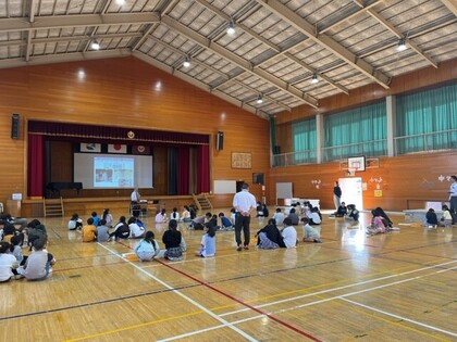 写真:授業の様子2(栗橋南小学校)