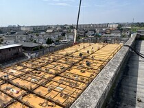 鷲宮西小中学校(増築校舎)整備工事の写真