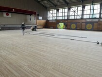 屋内運動場改修工事の写真