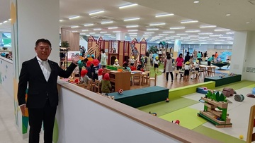 写真:桜田コミュニティセンター 屋内型こどもの遊び場 開所記念式典2