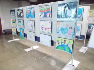 写真:絵画展栗橋1