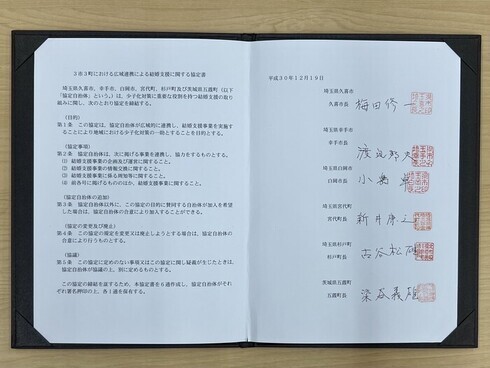 協定書