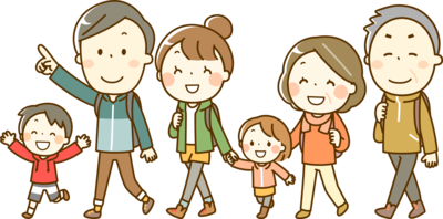 イラスト：家族