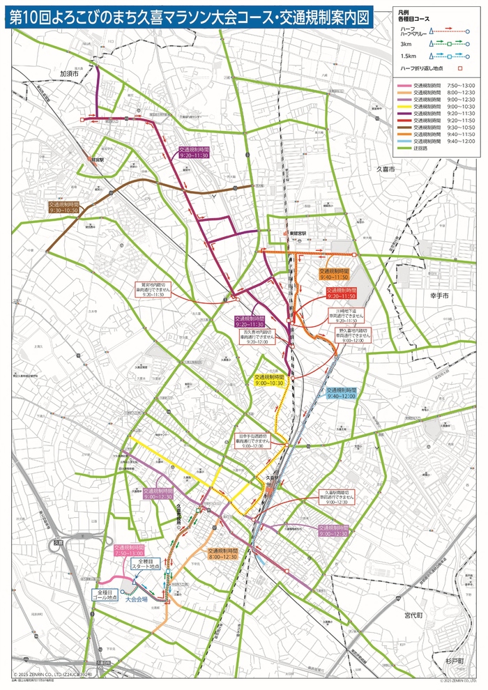 交通規制図