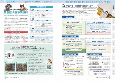 サムネイル：4～5ページの紙面