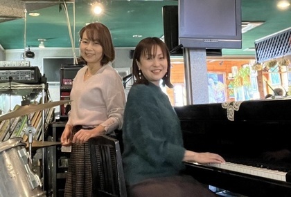 写真:ピアノ＆ドラムユニット『ロゼ』