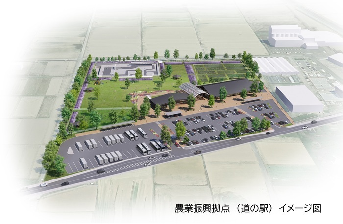 農業振興拠点（道の駅）イメージ図