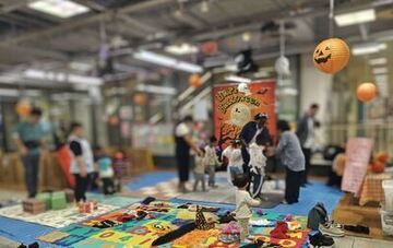 ワークショップ「たんぽぽのハロウィンパーティー」写真