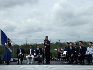 開会式の写真