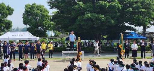 写真:久喜市小学校陸上競技大会