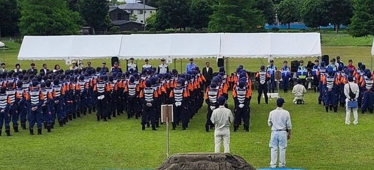 写真：利根川栗橋流域水防事務組合水防訓練1