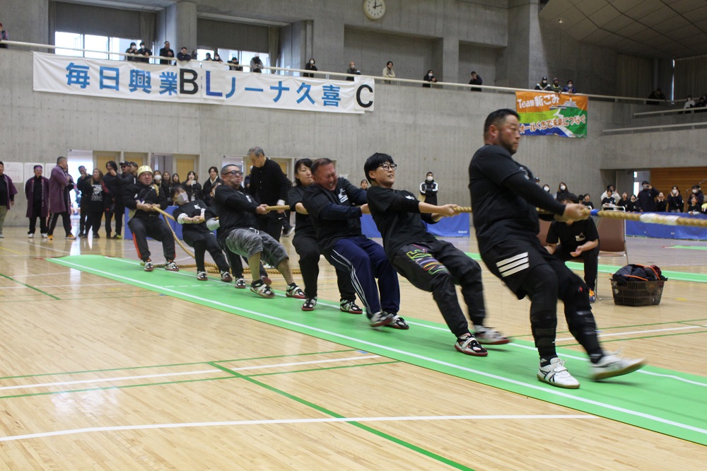一般男女混合の部で優勝の小林鮪倶楽部