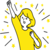 眠れない女性のイラスト