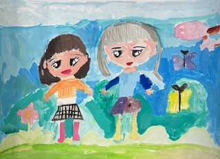 「平和で楽しんでいるしまい」の画像