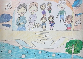 「みんなの色と形」の画像