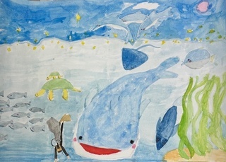 「平和できれいな海」の画像