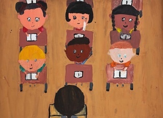 「平和な学校」の画像