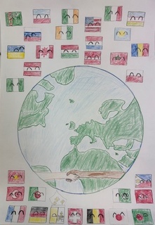 「世界のえがお」の画像