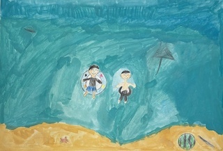 「平和な海」の画像