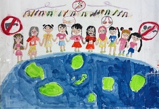 「せんそうなしの世界」の画像