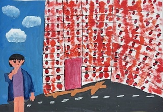 「提燈祭りとわたし」の画像