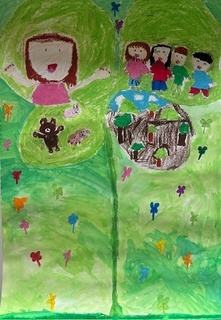 「つながる平和」の画像