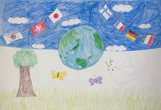 「平和な世界」の画像