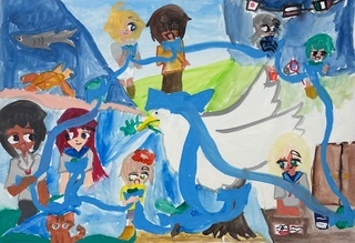 「平和のリボン」の画像