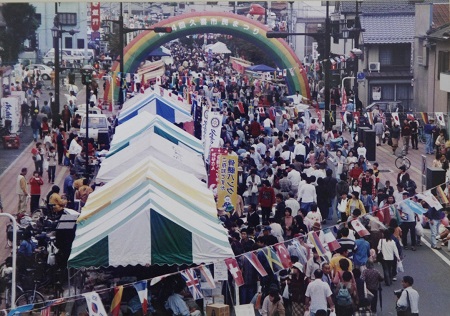 久喜市民まつりの風景