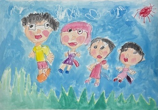 「かぞくみんなでおさんぽ」の画像