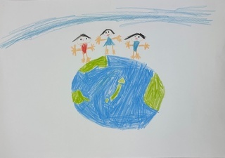 「世界が平和になるように」の画像