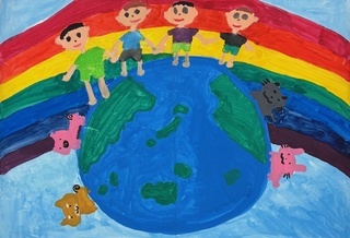 「へいわなせかい」の画像