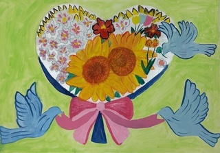 「平和への花束」の画像