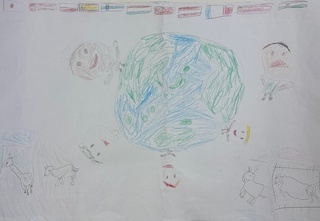 「たくさんの幸せと平和」の画像