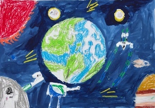 「未来の平和な地球」の画像