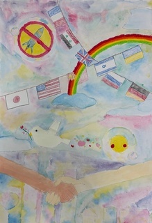 「みんな友達 同じ地球で生きてる仲間」の画像