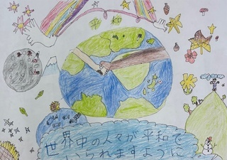 「世界平和であってほしい」の画像